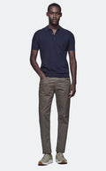 Femficksbyxor i gabardin