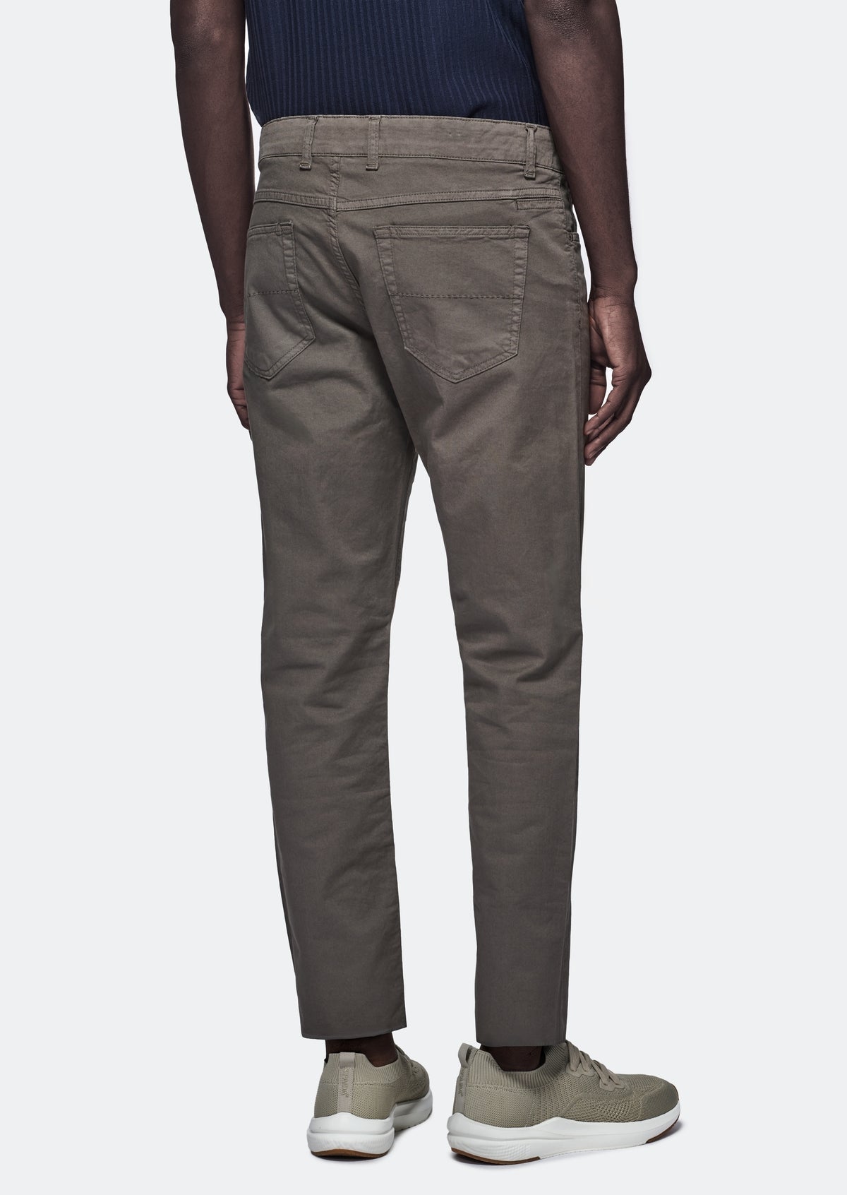 Femficksbyxor i gabardin