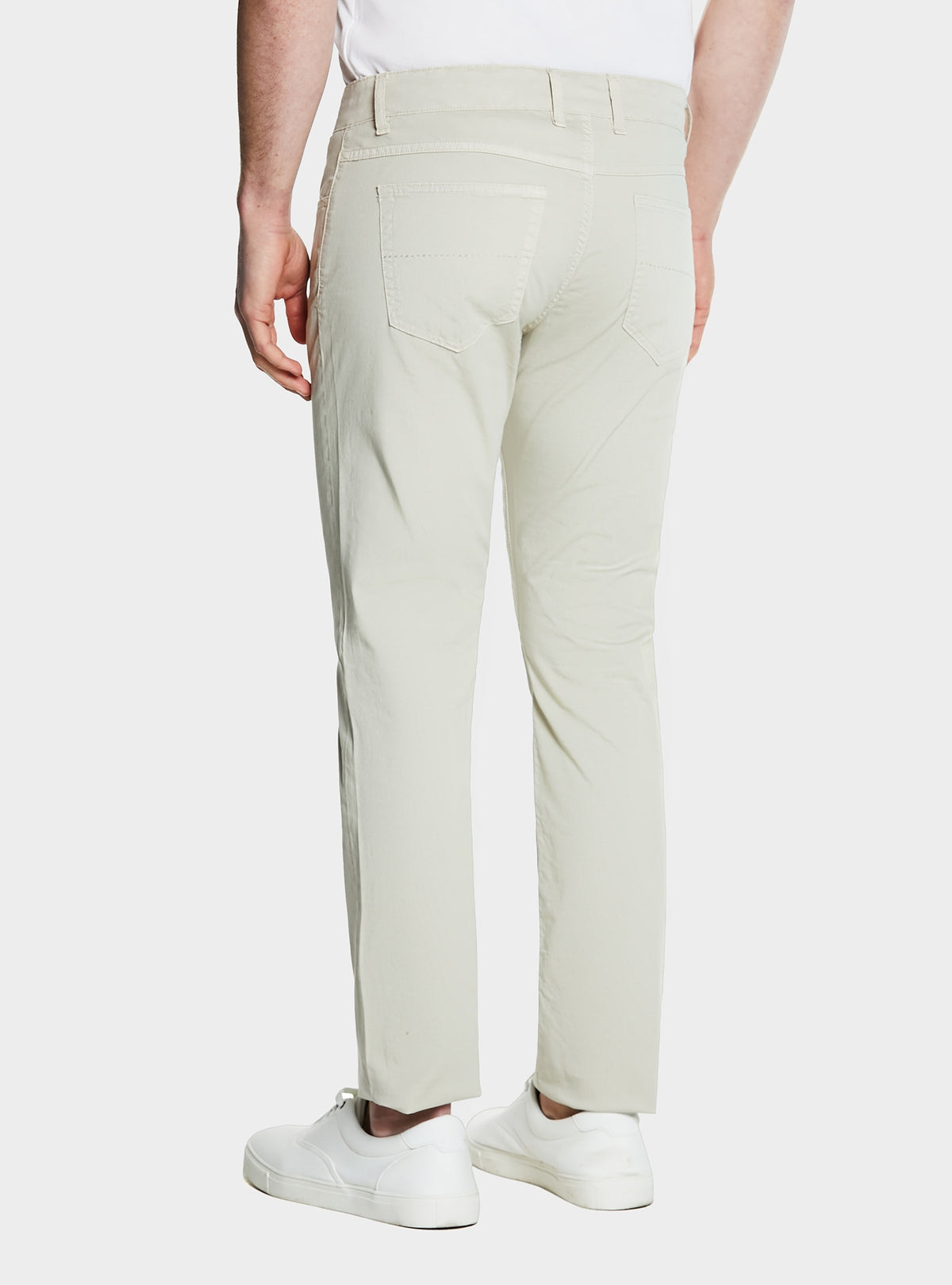 Femficksbyxor i gabardin