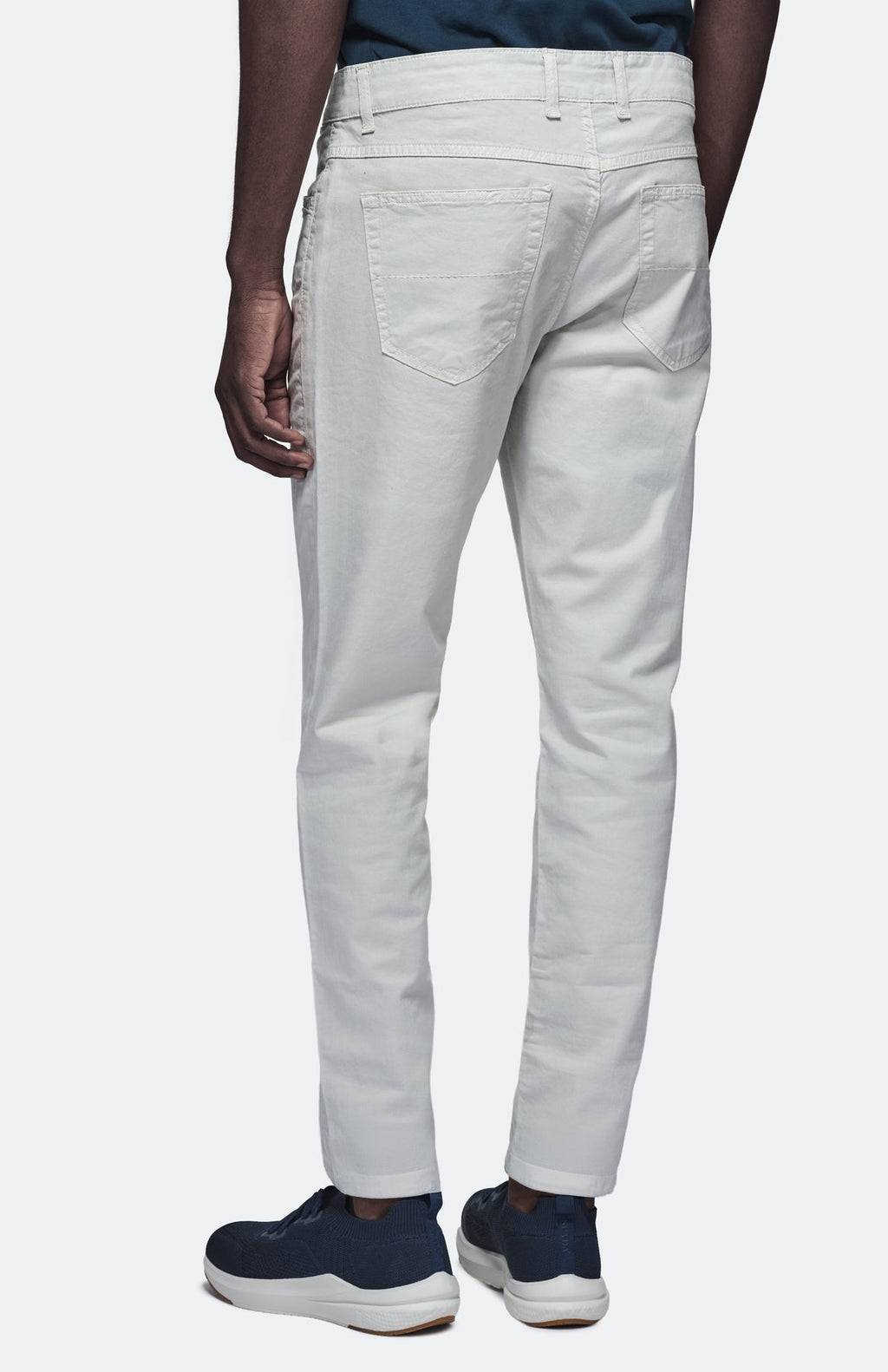 Femficksbyxor i gabardin