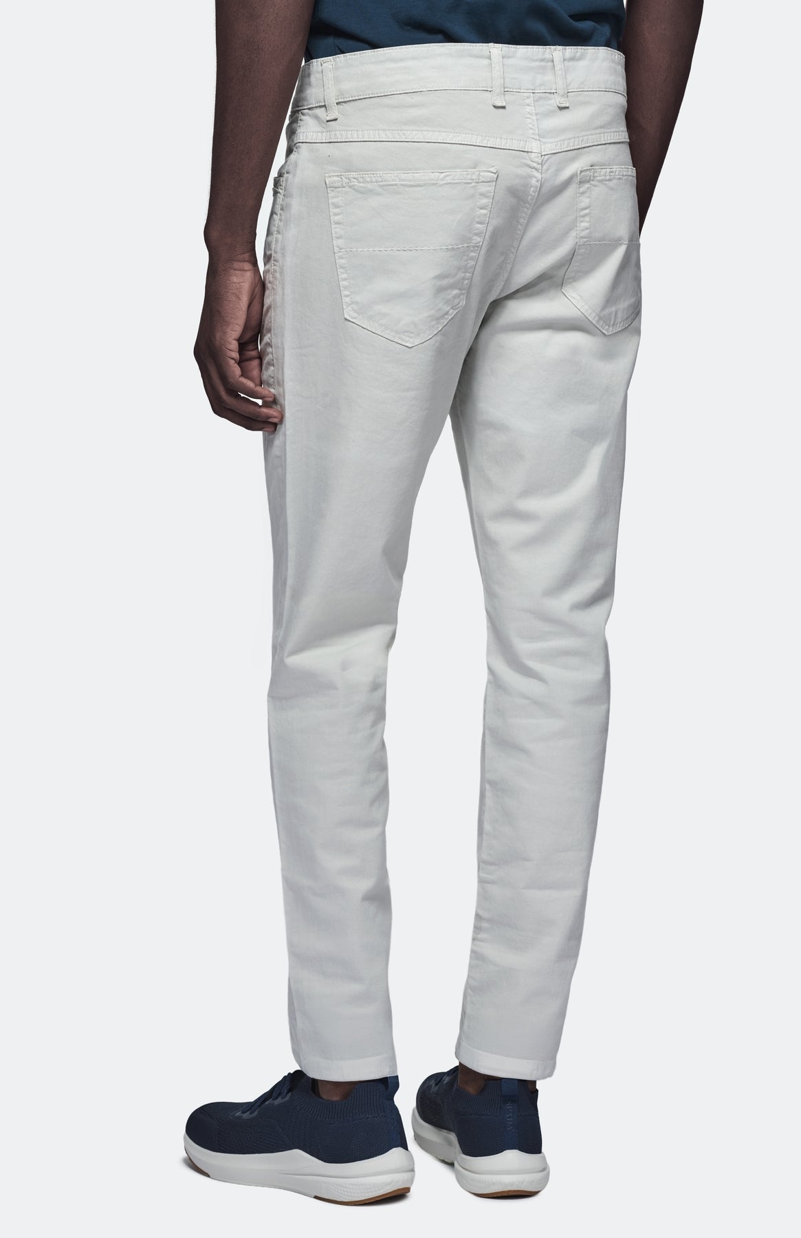 Femficksbyxor i gabardin