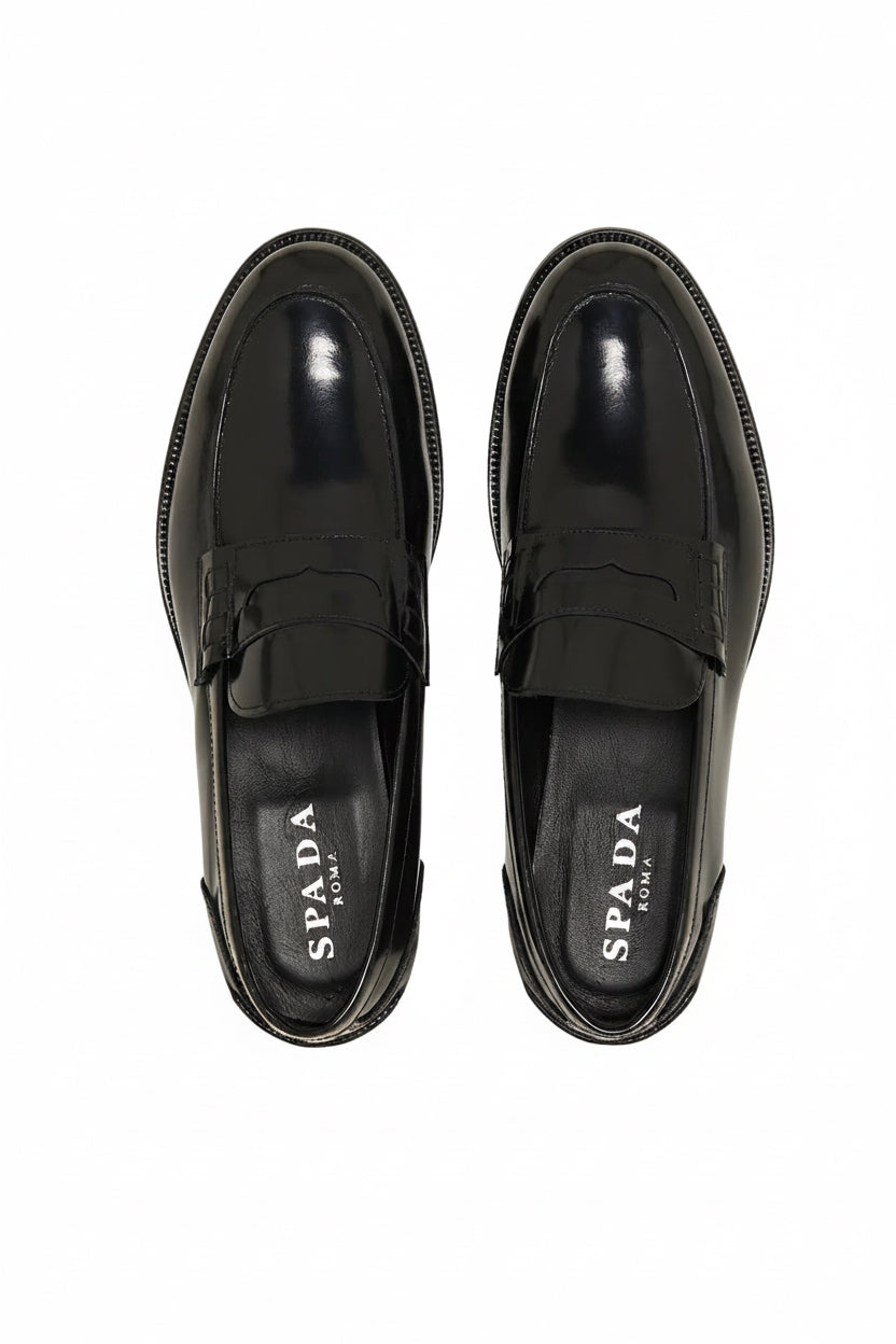 Penny Loafer i italienskt läder