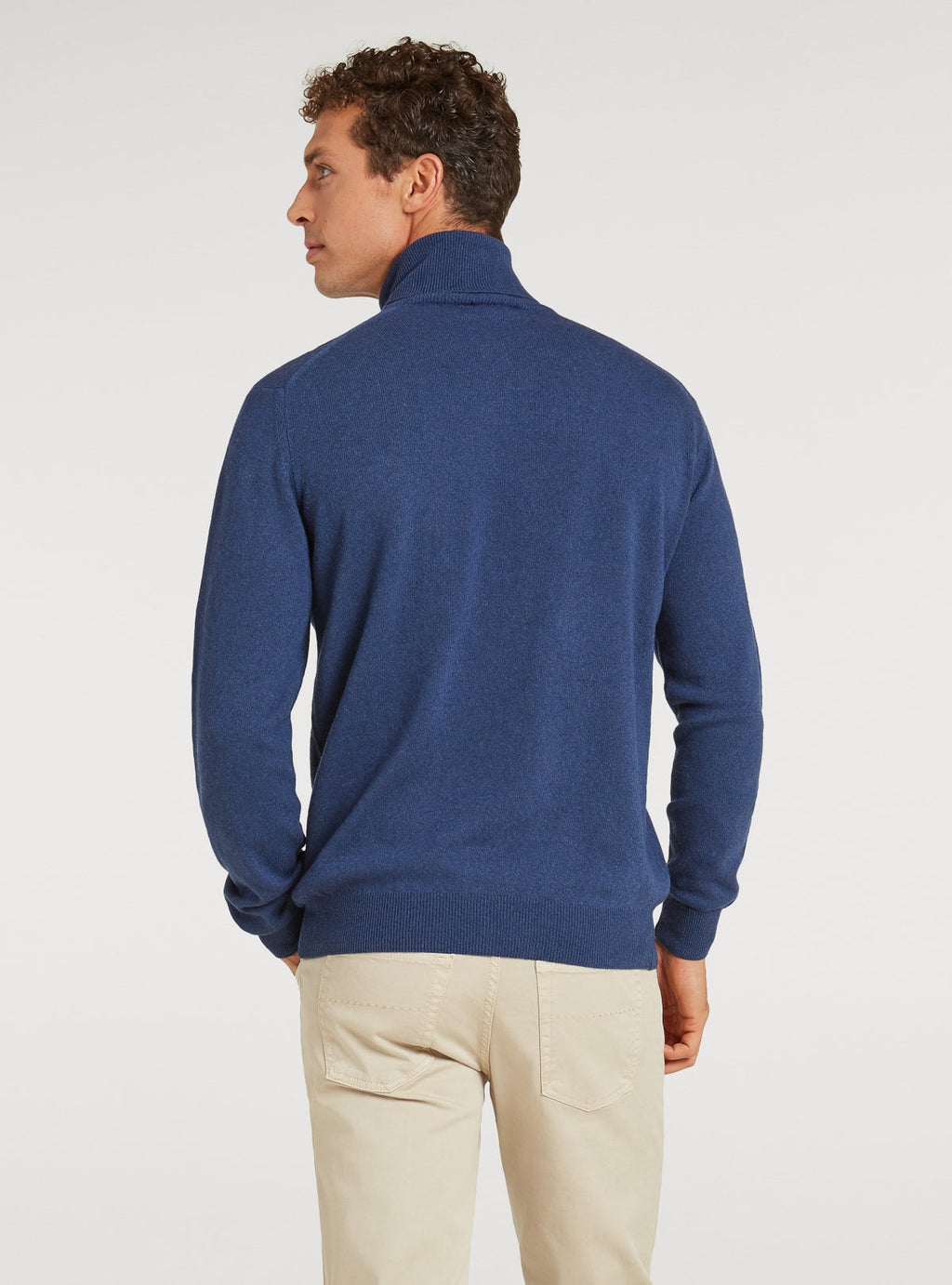 Polotröja i ull och cashmere