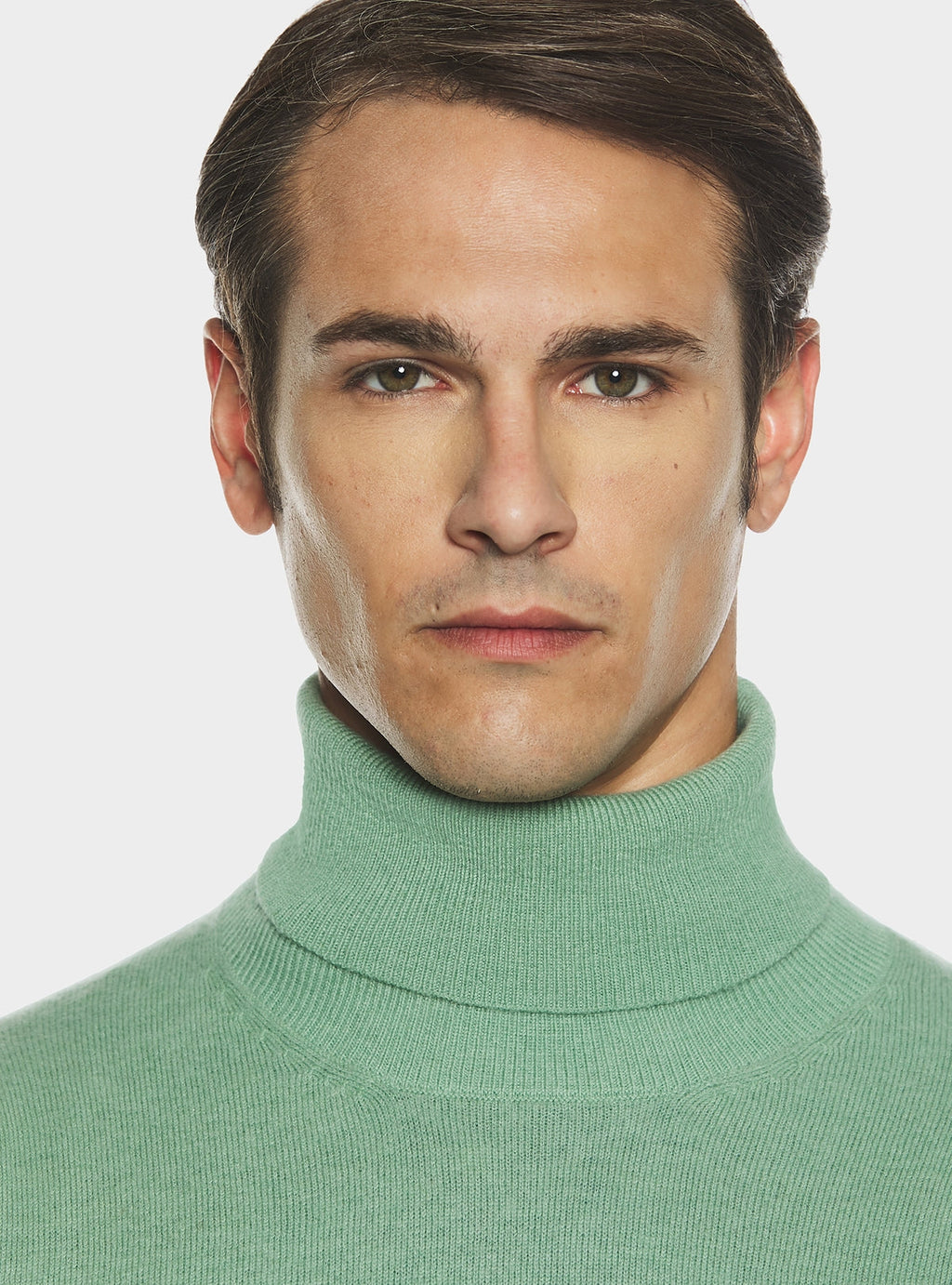 Polotröja i ull och cashmere