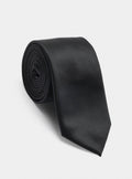 Smal svart slips