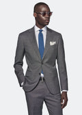 Ash Grey Kostym i 100 % Ull - Regular Fit