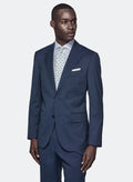 Royal Blue Kostym i 100 % Ull - Regular Fit