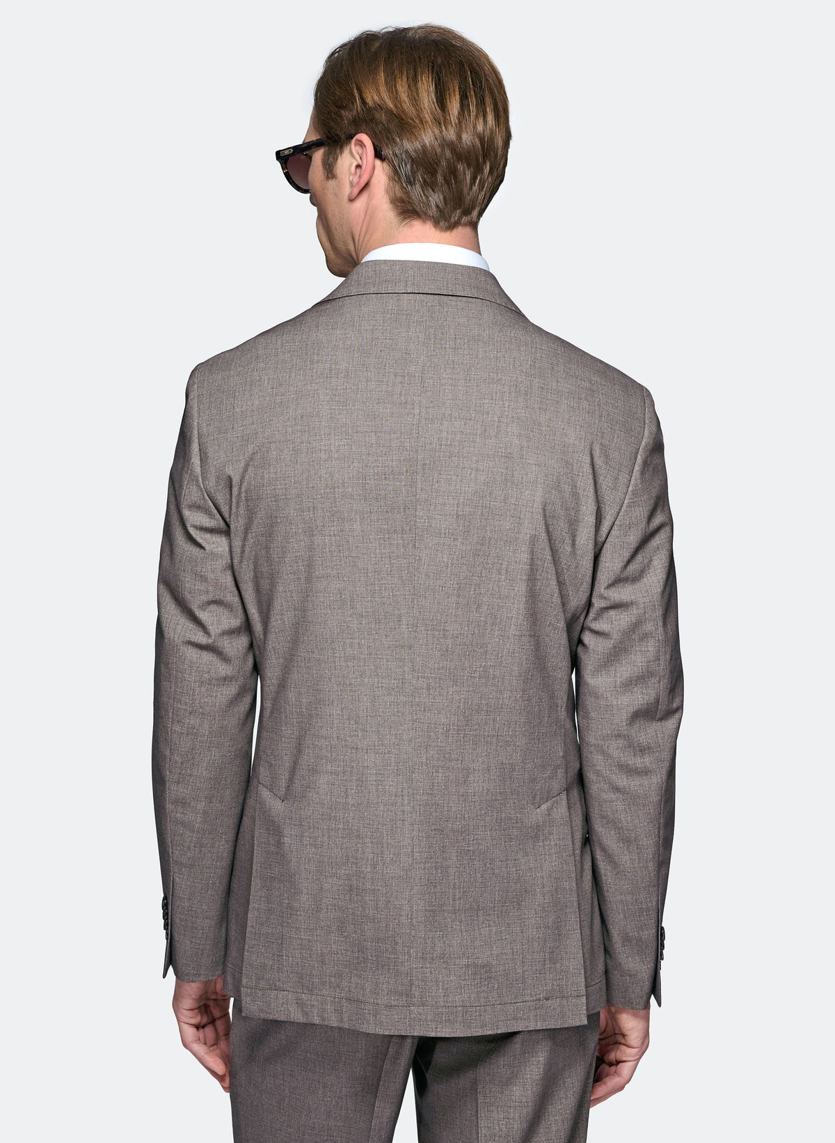 Tobacco Brown Kostym – Regular Fit