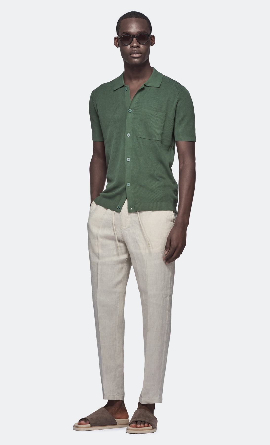Polo camicia mezza manica 100% cotone-2