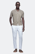 Polo camicia mezza manica 100% cotone-0