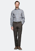 Chinos i gabardin