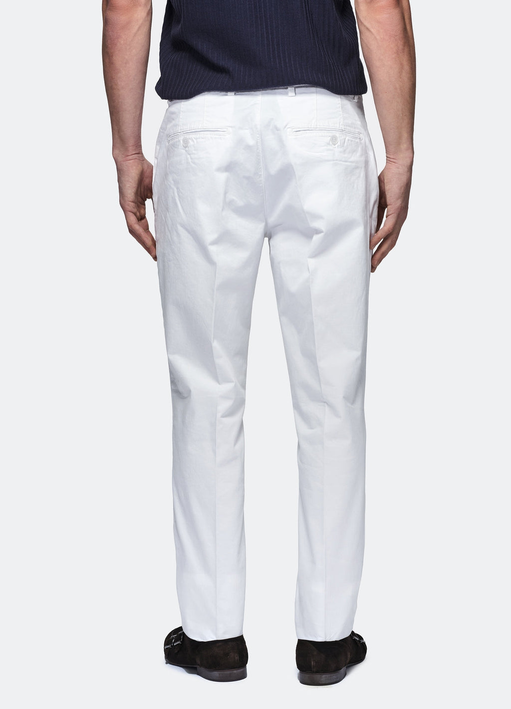 Chinos i gabardin