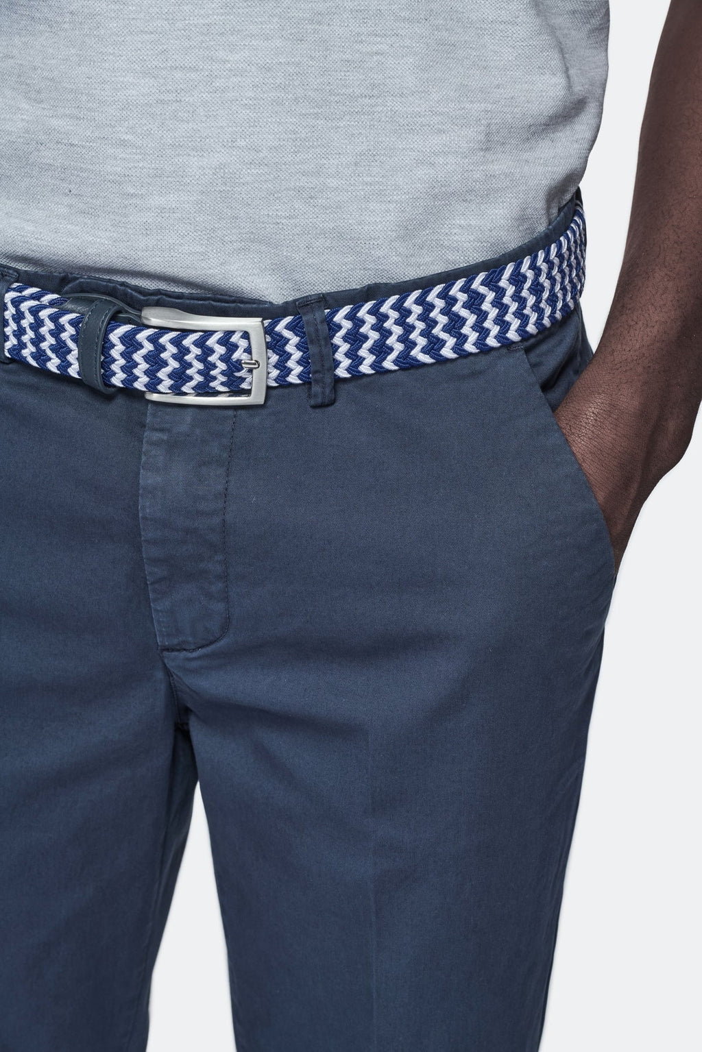 Chinos i gabardin