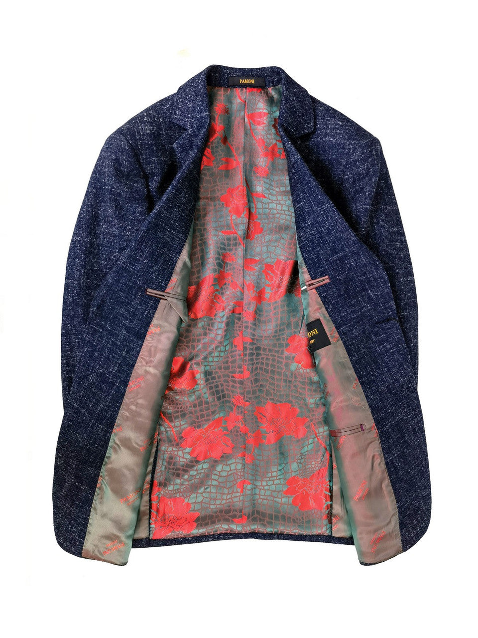 Blå Tweed Blazer