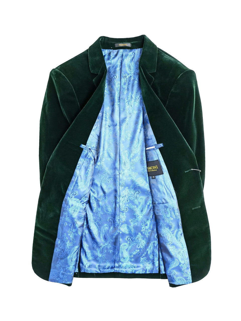 Grön Sammets Blazer