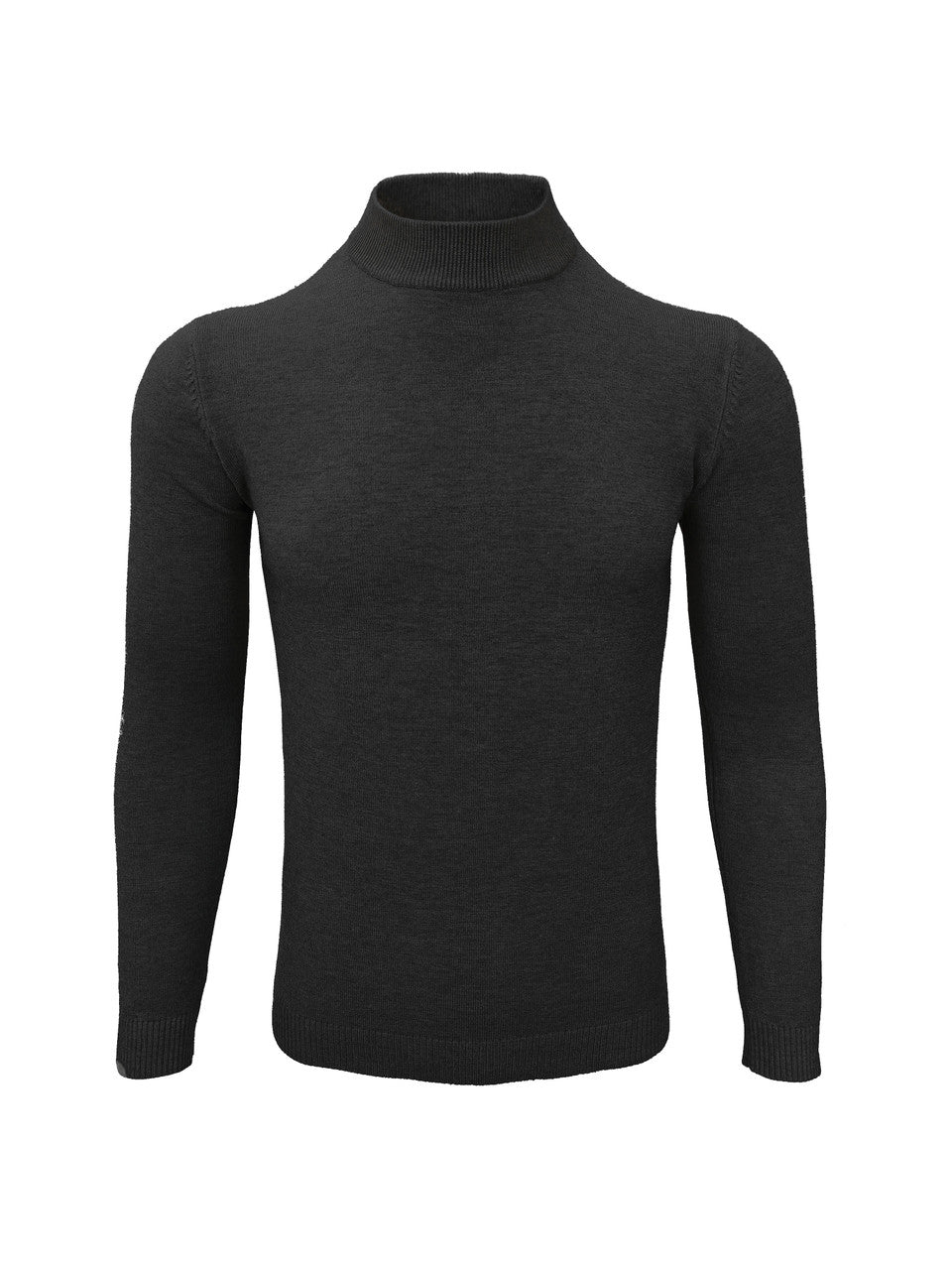 Svart Polotröja – Slim Fit