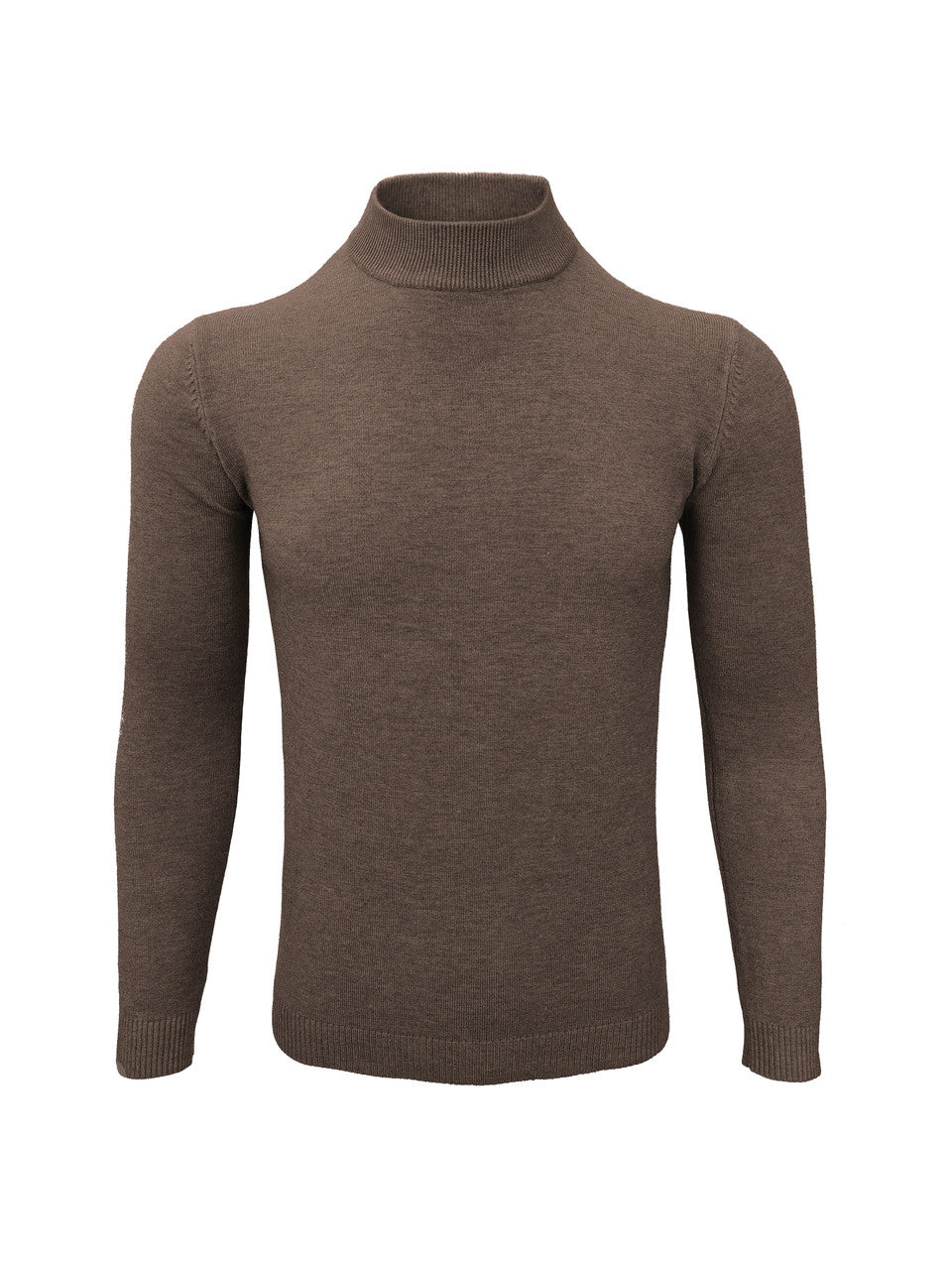 Brun Polotröja – Slim Fit