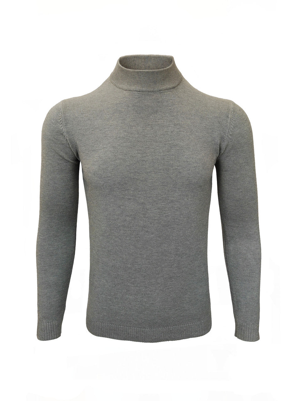 Grå Polotröja – Slim Fit