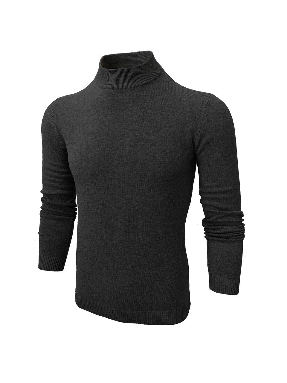 Svart Polotröja – Slim Fit