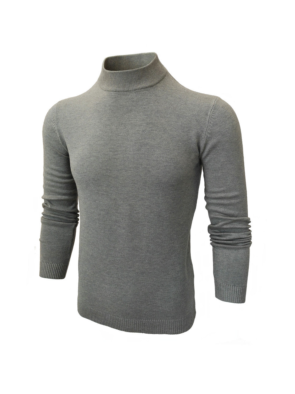Grå Polotröja – Slim Fit