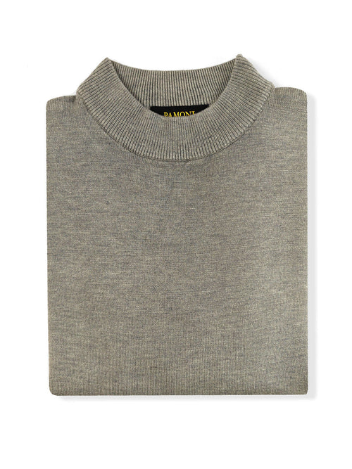 Grå Polotröja – Slim Fit